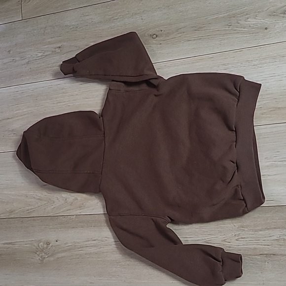 Nike Kids Chocolate Brown Hoodie Size 4t - Picture 6 of 6